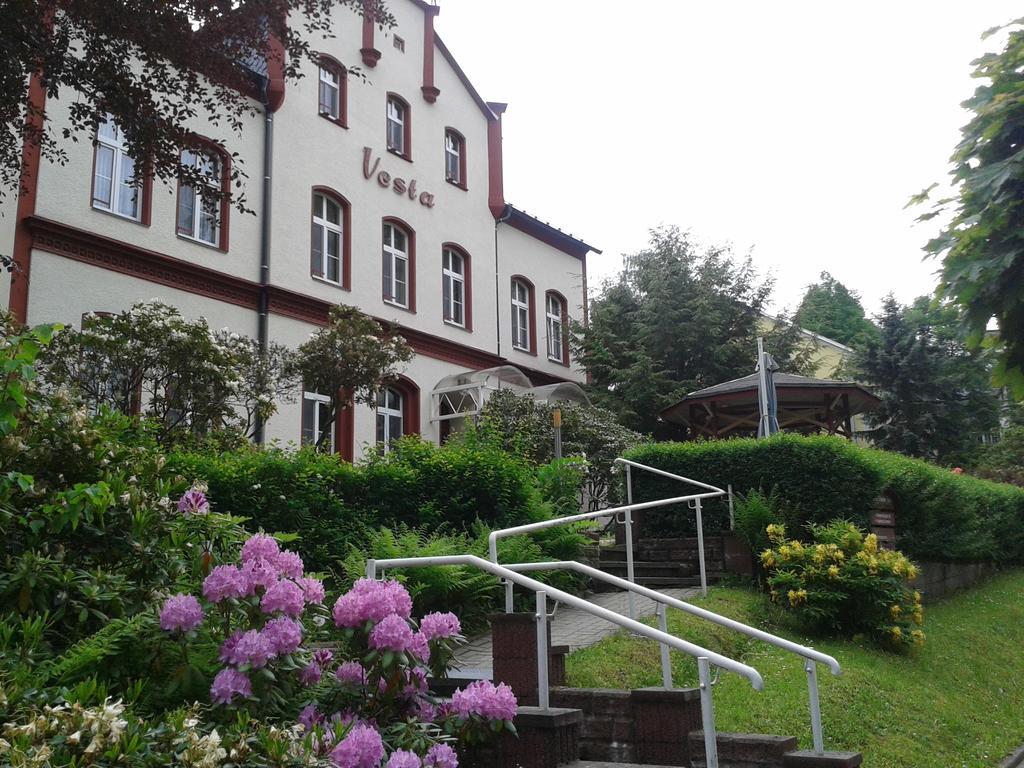 Hotel - Pension Vesta Bad Elster Zewnętrze zdjęcie