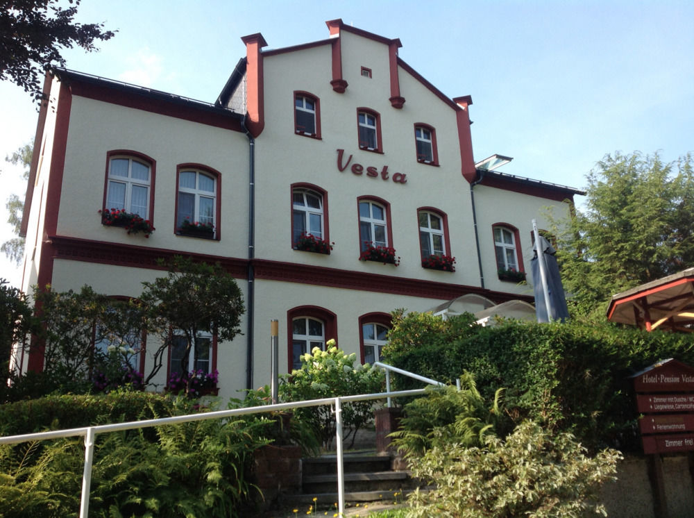 Hotel - Pension Vesta Bad Elster Zewnętrze zdjęcie